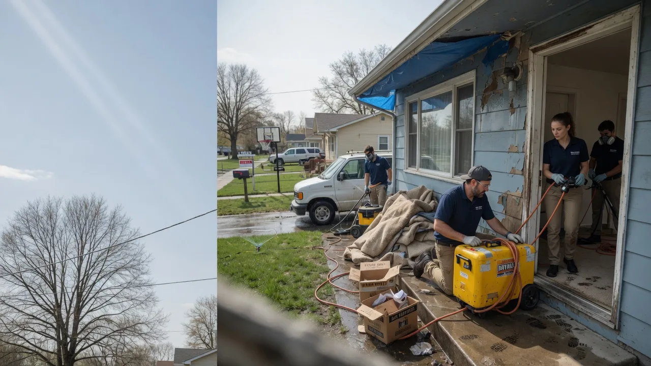 Basement Flood Cleanup in Plymouth, MI near me
